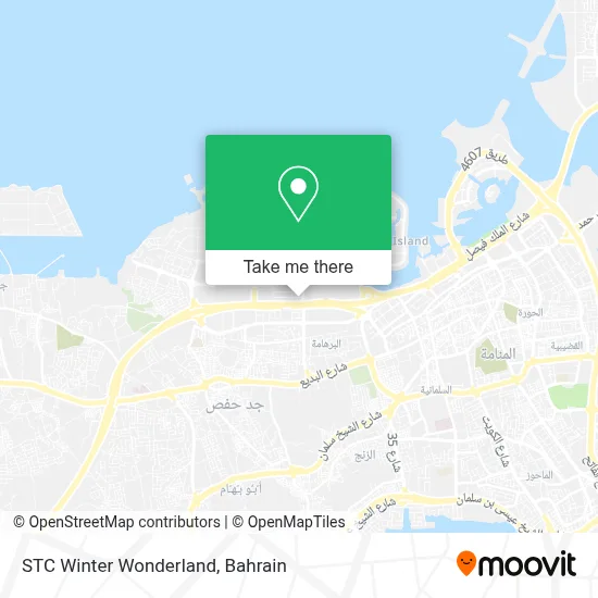 STC Winter Wonderland map