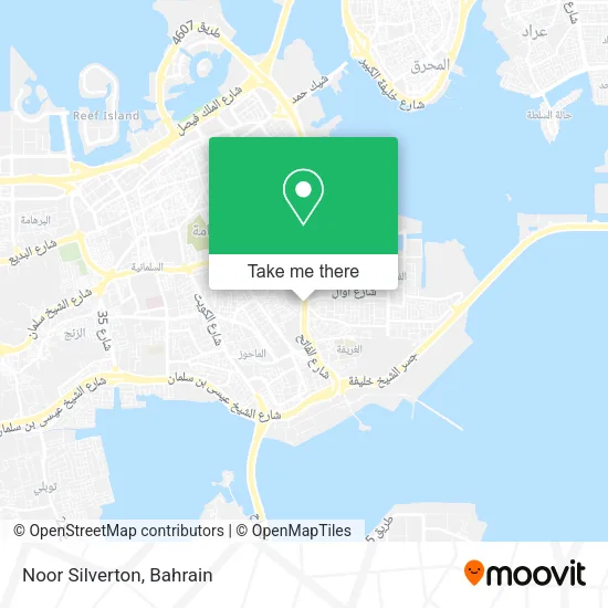 Noor Silverton map