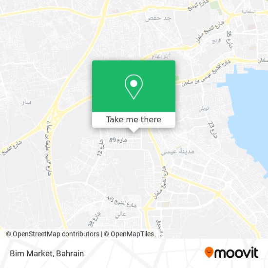 Bim Market map