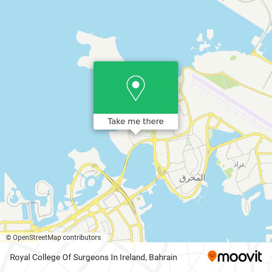 Royal College Of Surgeons In Ireland map