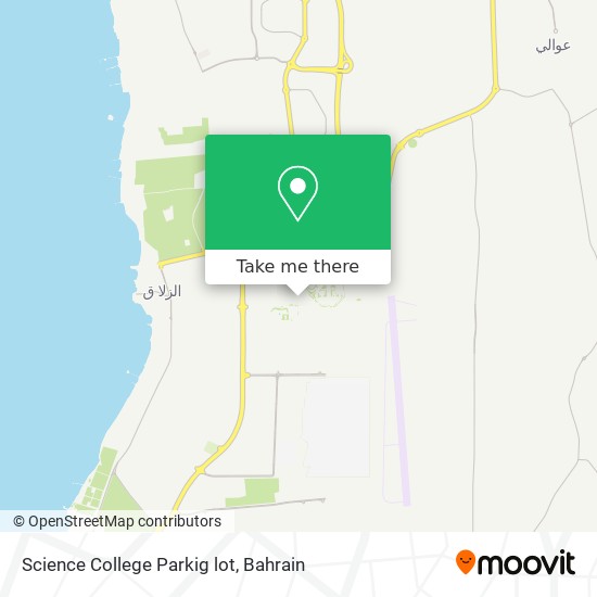 Science College Parkig lot map