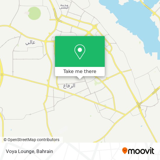 Voya Lounge map
