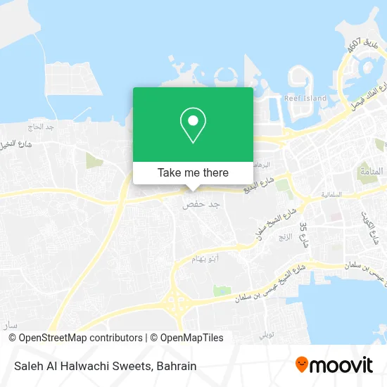 Saleh Al Halwachi Sweets map
