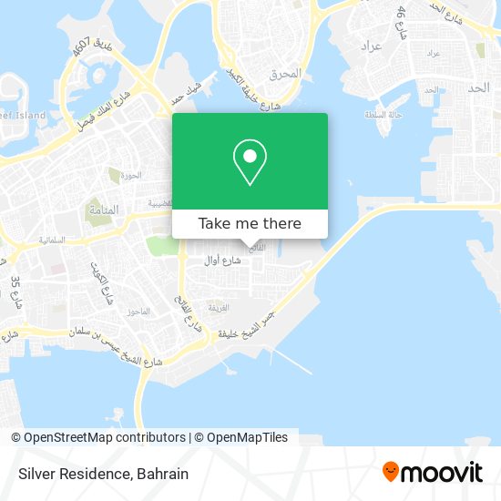 Silver Residence map