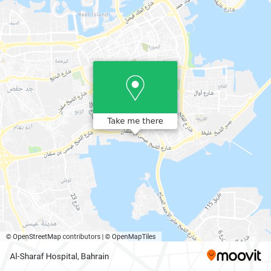 Al-Sharaf Hospital map