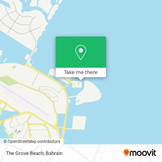 The Grove Beach map