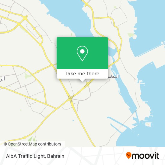 AlbA Traffic Light map