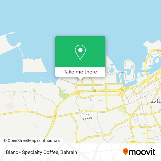Blanc - Specialty Coffee map