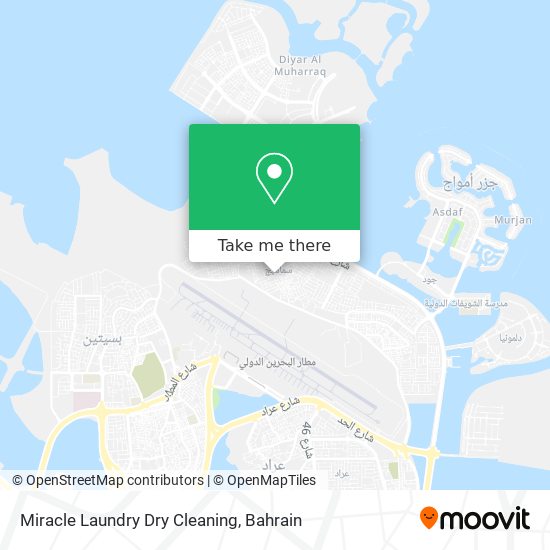 Miracle Laundry Dry Cleaning map