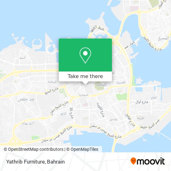 Yathrib Furniture map