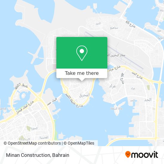 Minan Construction map