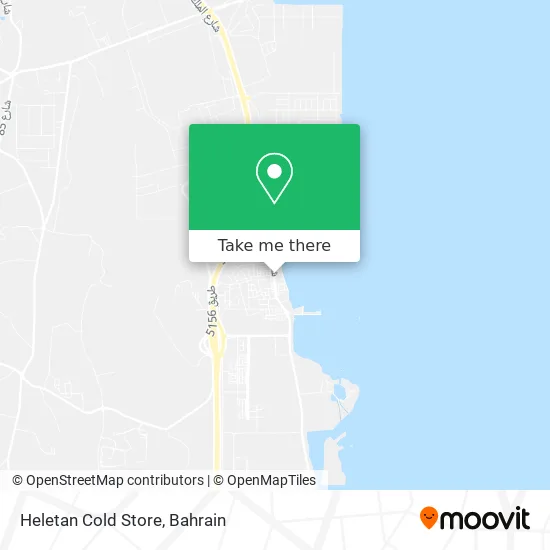 Heletan Cold Store map