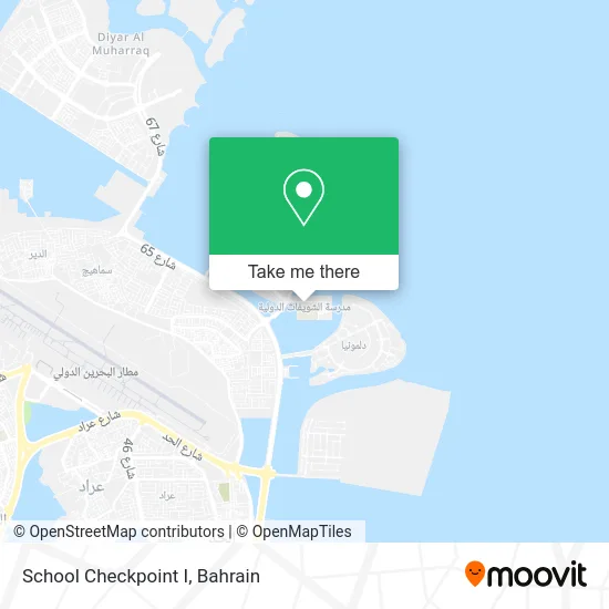 School Checkpoint I map