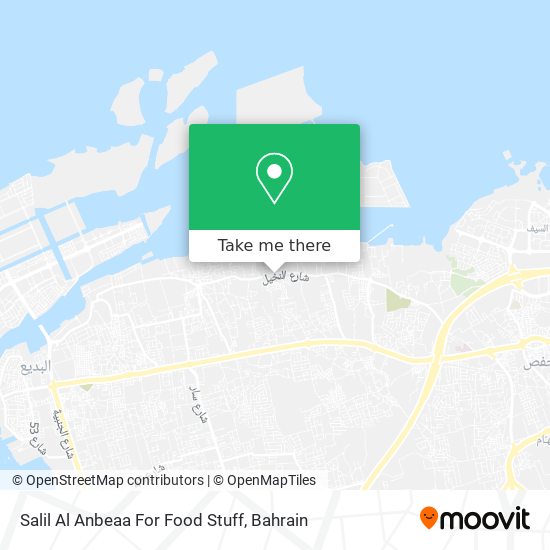 Salil Al Anbeaa For Food Stuff map