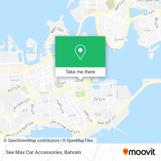 See Max Car Accessories map
