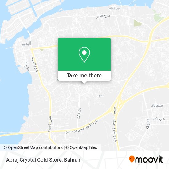 Abraj Crystal Cold Store map
