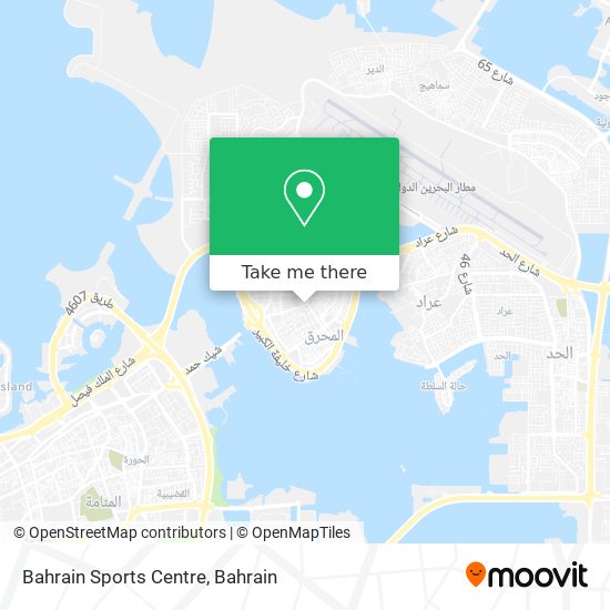 Bahrain Sports Centre map
