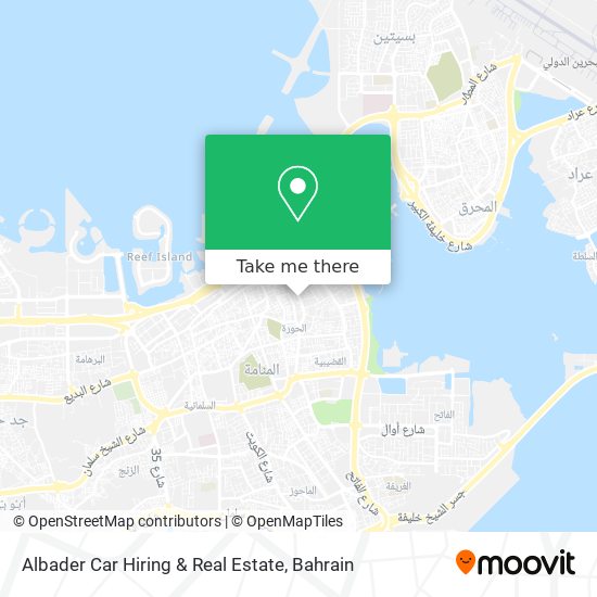 Albader Car Hiring & Real Estate map