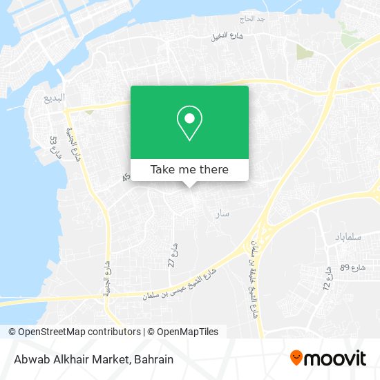 Abwab Alkhair Market map