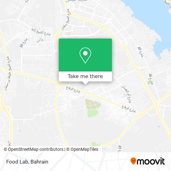 Food Lab map