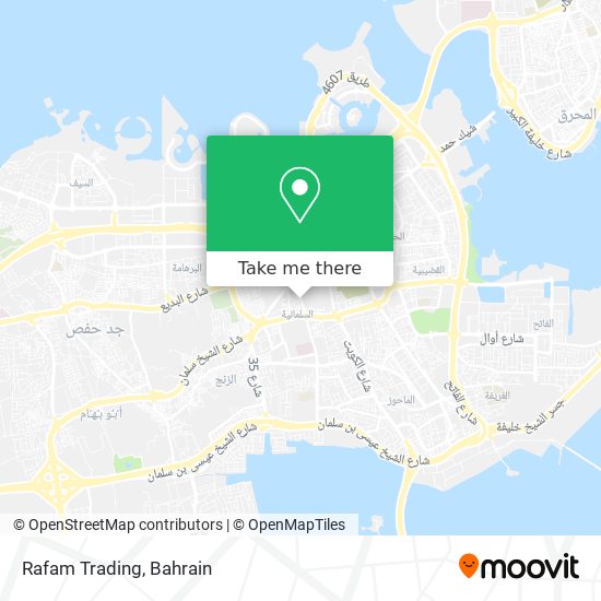 Rafam Trading map