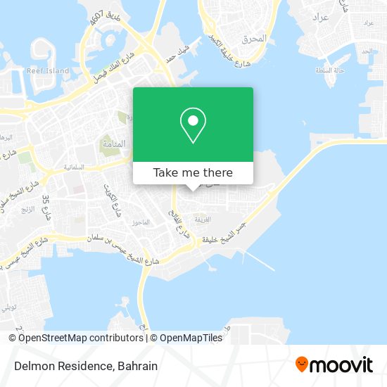Delmon Residence map