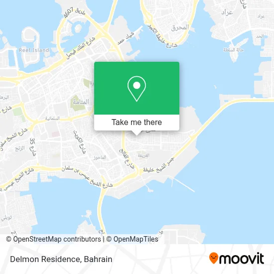 Delmon Residence map