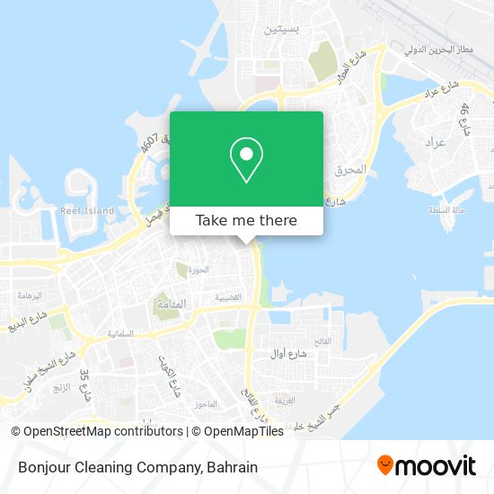 Bonjour Cleaning Company map