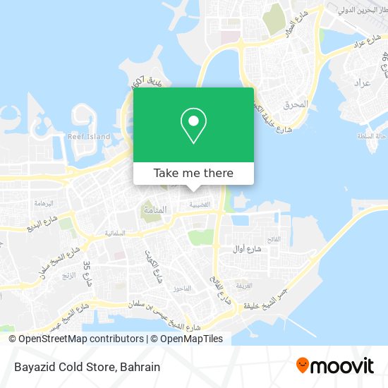 Bayazid Cold Store map