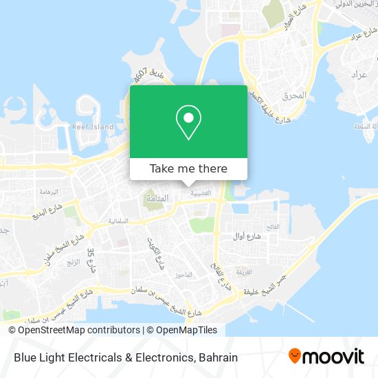 Blue Light Electricals & Electronics map