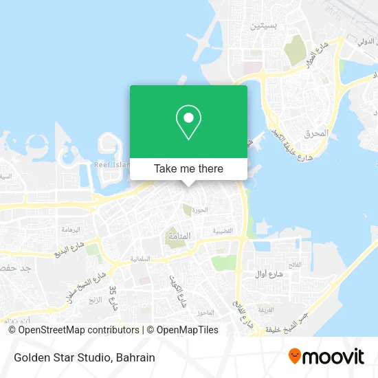Golden Star Studio map