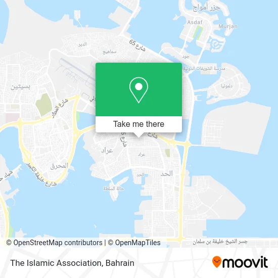 The Islamic Association map