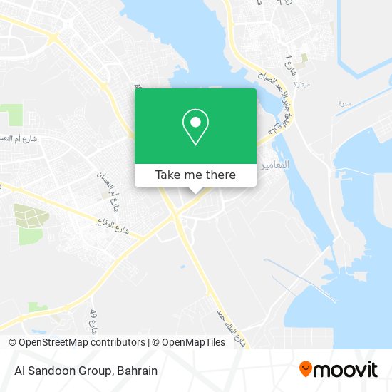 Al Sandoon Group map