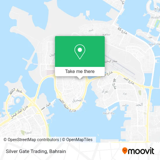 Silver Gate Trading map