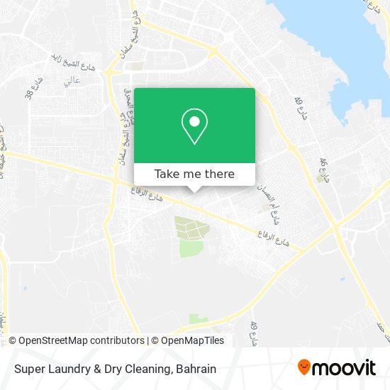 Super Laundry & Dry Cleaning map