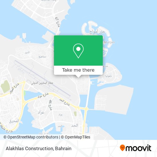 Alakhlas Construction map