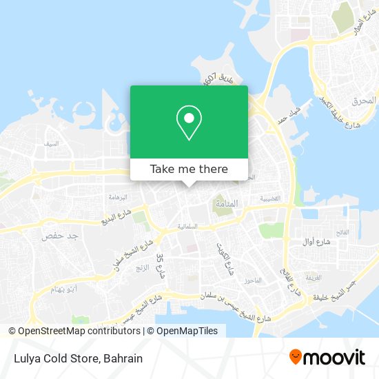 Lulya Cold Store map