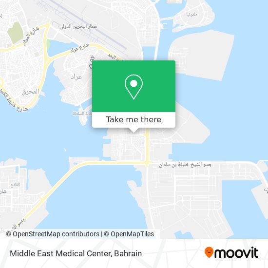 Middle East Medical Center map