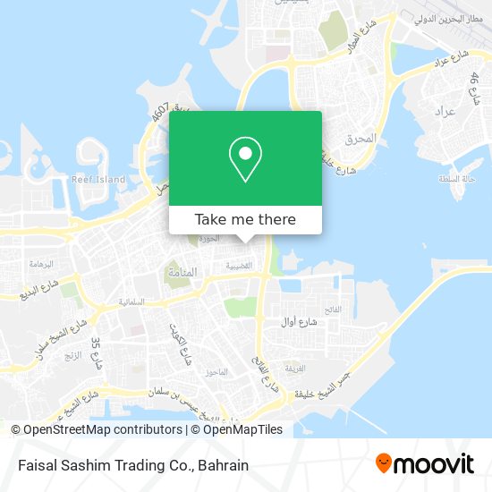 Faisal Sashim Trading Co. map