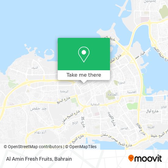 Al Amin Fresh Fruits map