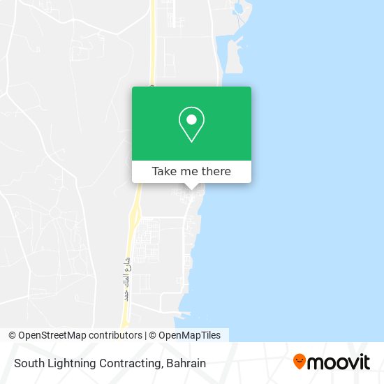 South Lightning Contracting map