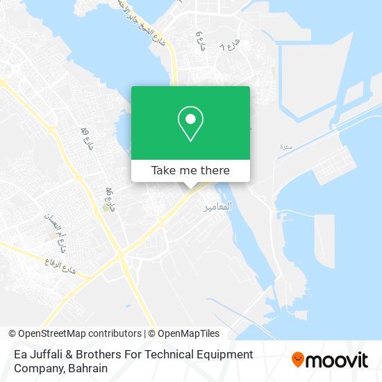 Ea Juffali & Brothers For Technical Equipment Company map