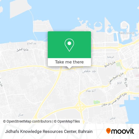 Jidhafs Knowledge Resources Center map