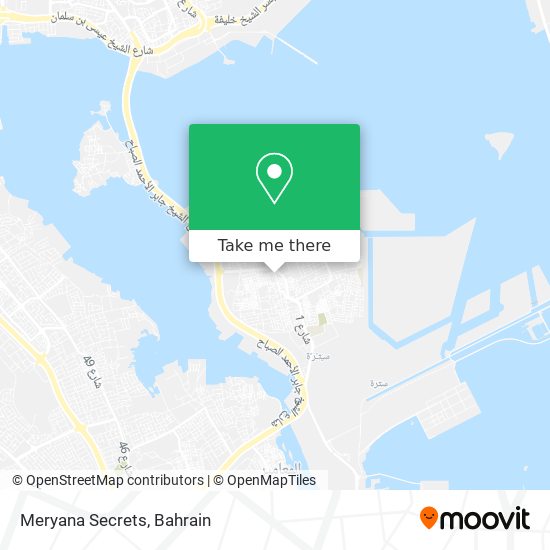 Meryana Secrets map