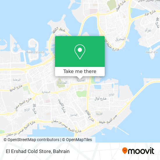 El Ershad Cold Store map