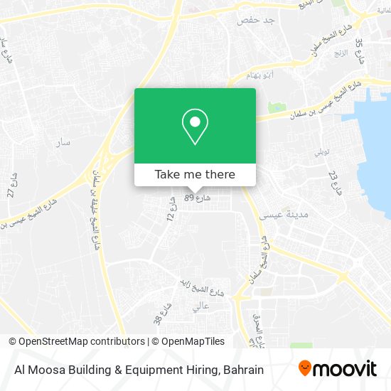 Al Moosa Building & Equipment Hiring map