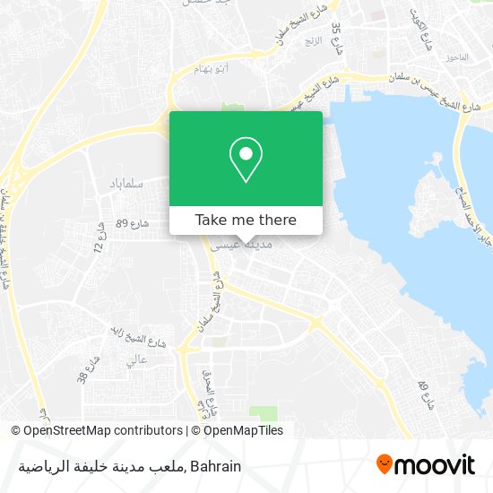 ملعب مدينة خليفة الرياضية map