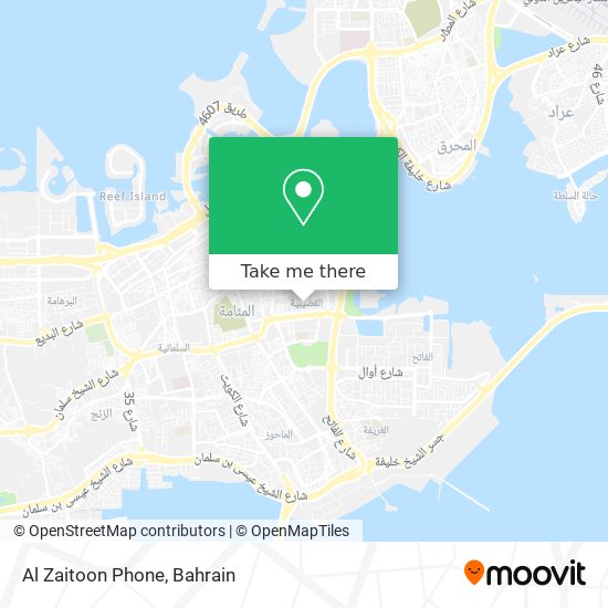 Al Zaitoon Phone map