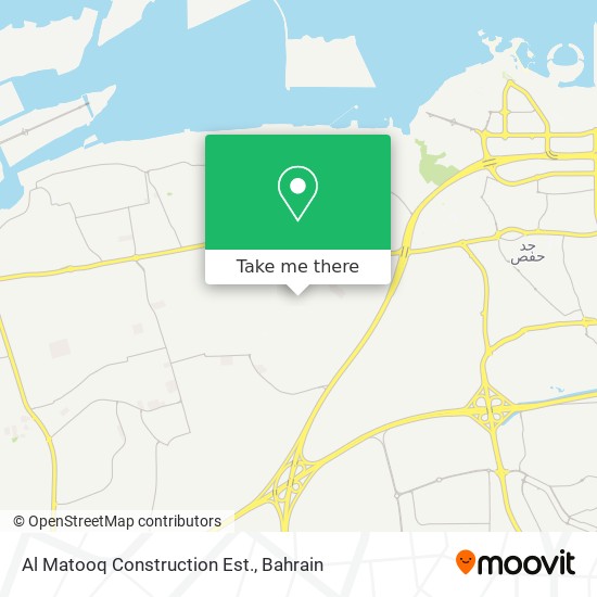 Al Matooq Construction Est. map