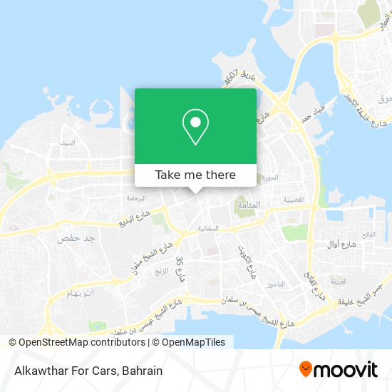 Alkawthar For Cars map